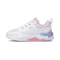 Puma Kids' X-Ray 2 Square Junior Sneakers White / Pink Lady / Forever Blue