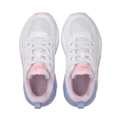 Puma Kids' X-Ray 2 Square Junior Sneakers White / Pink Lady / Forever Blue -Sportswear Shop 374192 08 sv04