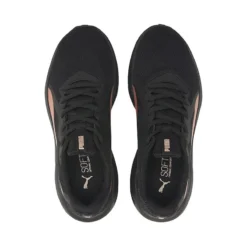 Puma Women's Twitch Runner Trainers Black / Rose Gold -Sportswear Shop 376289 06 sv04