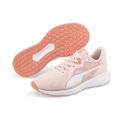 Puma Women's Twitch Runner Trainers Chalk Pink / White -Sportswear Shop 376289 12