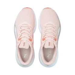 Puma Women's Twitch Runner Trainers Chalk Pink / White -Sportswear Shop 376289 12 sv04