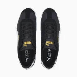 Puma Men's Club Nylon Runners Black / White / Gold -Sportswear Shop 38482204 5