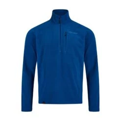 Berghaus Men's Prism Micro Polertec Half Zip Fleece Blue -Sportswear Shop 4 22257ltb y1
