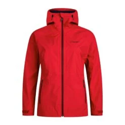 Berghaus Women's Deluge Pro Waterproof Jacket Goji Berry -Sportswear Shop 4 22338gw2 y1