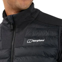 Berghaus Men's Hottar Hybrid Insulated Jacket Black 10 Berghaus Men's Hottar Hybrid Insulated Jacket Black -Sportswear Shop 4 a000765bp6 w2