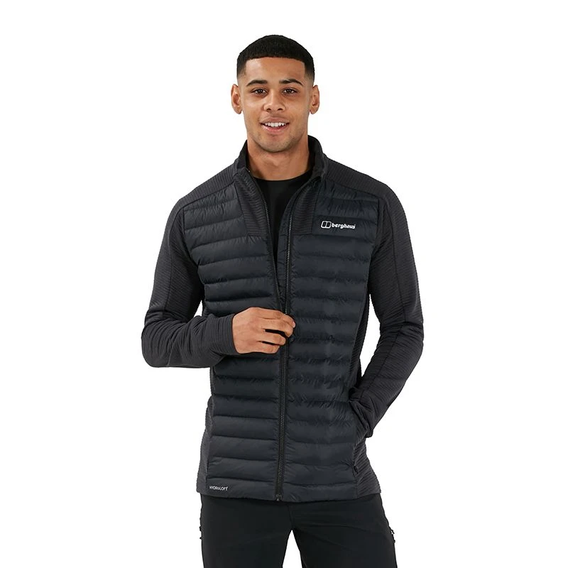 Berghaus Men's Hottar Hybrid Insulated Jacket Black 1 Berghaus Men's Hottar Hybrid Insulated Jacket Black
