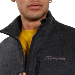 Berghaus Men's Carnell Half Zip Fleece Black -Sportswear Shop 4 a000942ja7 w1