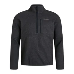 Berghaus Men's Carnell Half Zip Fleece Black -Sportswear Shop 4 a000942ja7 y1