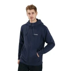 Berghaus Men's Logo Fleece Jacket Dusk