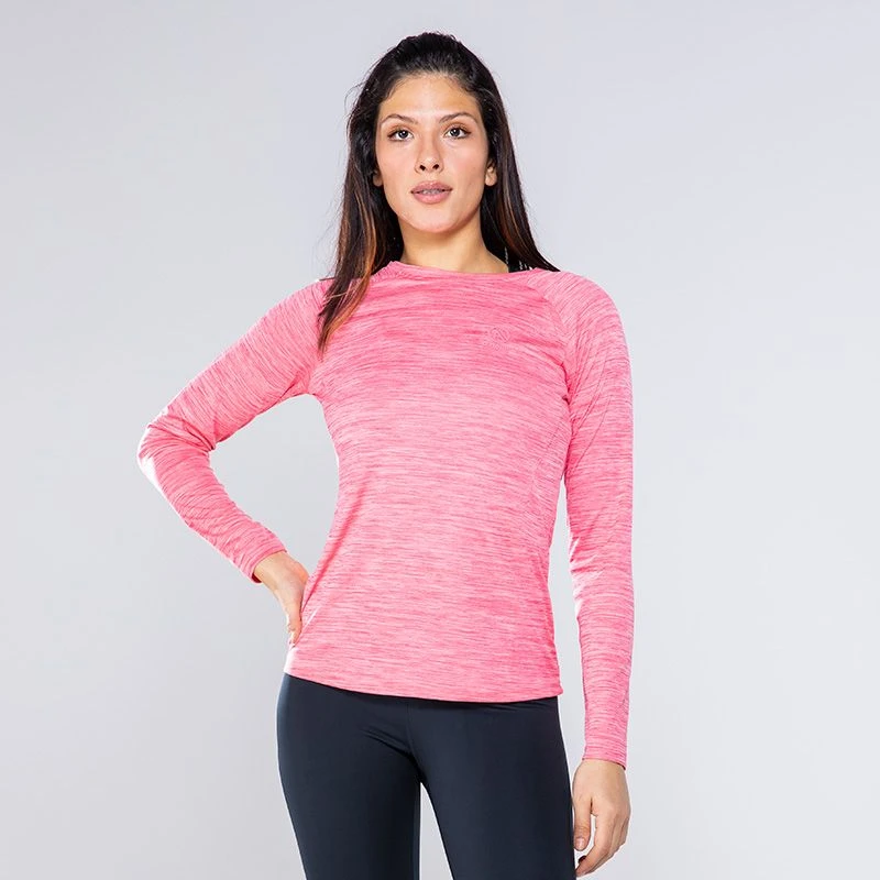 Women's Madison Long Sleeve T-Shirt Pink 1 Women's Madison Long Sleeve T-Shirt Pink