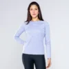 Women's Madison Long Sleeve T-Shirt Blue