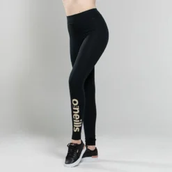 Women's Kourtney Regular Leggings Black / Gold