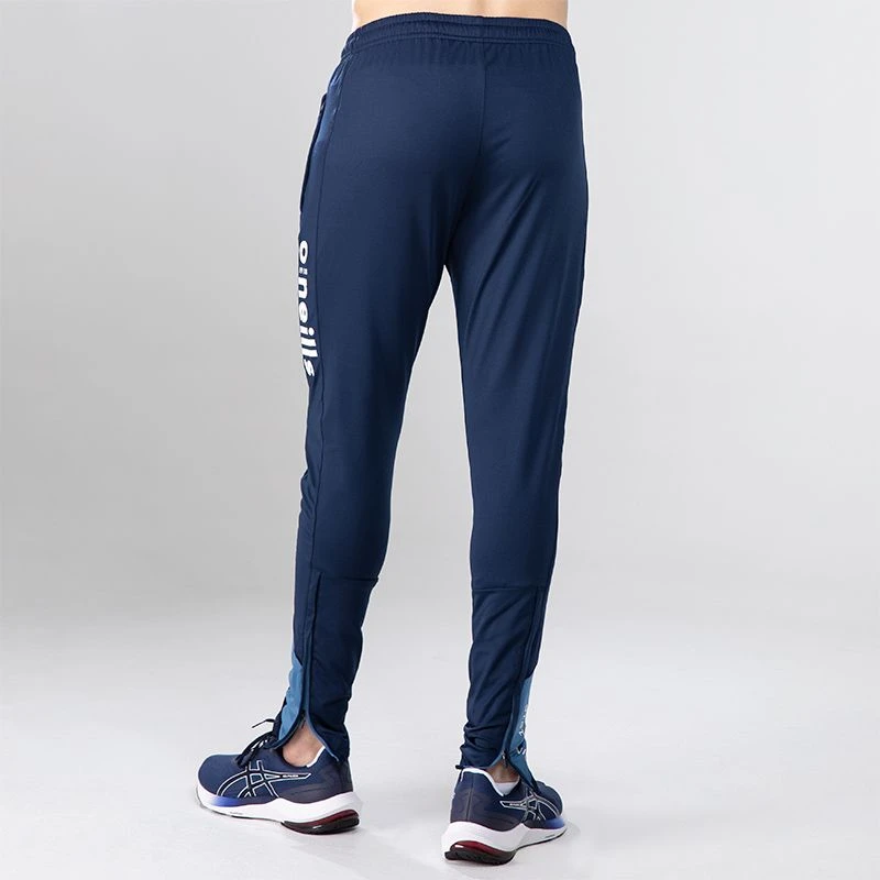 Men's Zack Brushed Skinny Tracksuit Bottoms Marine / Blue / Silver 3 Men's Zack Brushed Skinny Tracksuit Bottoms Marine / Blue / Silver - Image 3
