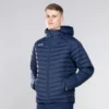 Men's Peru Hooded Padded Jacket Marine