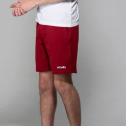 Men's Trigger French Terry Leisure Shorts Maroon