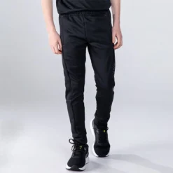 Kids' Cody Hybrid Skinny Tracksuit Bottoms Black / Red / Grey