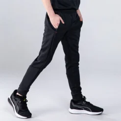 Kids' Cody Hybrid Skinny Tracksuit Bottoms Black / Red / Grey -Sportswear Shop 4t5a2856