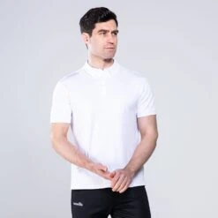 Men's Pima Cotton Polo Shirt White