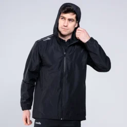 Men's Dalton Rain Jacket Black -Sportswear Shop 4t5a3178