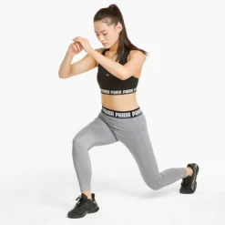 Puma Women's Strong High Waisted Training Leggings Griffin Heather -Sportswear Shop 521601 07 mod03 1