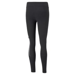 Puma Women's Essentials Graphic Leggings Dark Grey Heather -Sportswear Shop 586875 07 bv