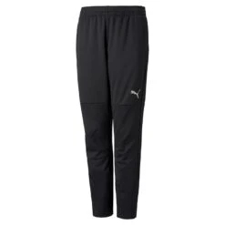 Puma Kids' TeamFINAL Training Bottoms Black / Smoked Pearl