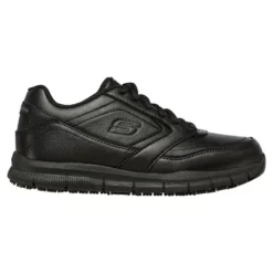 Skechers Women's Work Relaxed Fit: Nampa - Wayola SR Lace Up Runners Black
