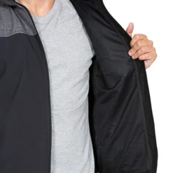 Trespass Men's Breathable Softshell Jacket Abbott Dark Grey Marl -Sportswear Shop abbott majksstr0001 dgm m08 2