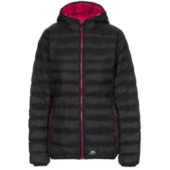 Trespass Women's Abigail Jacket Black / Cassis 17 Trespass Women's Abigail Jacket Black / Cassis -Sportswear Shop abigail faclcatr0001 blk a