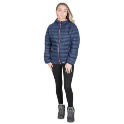Trespass Women's Abigail Jacket Navy / Dusty Rose