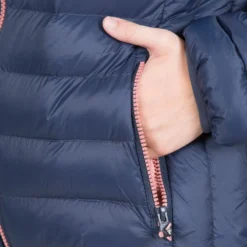 Trespass Women's Abigail Jacket Navy / Dusty Rose -Sportswear Shop abigail faclcatr0001 na1 m06