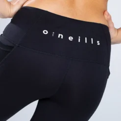 Women's Carrie Full Length Leggings Black / White -Sportswear Shop am3a0055 1