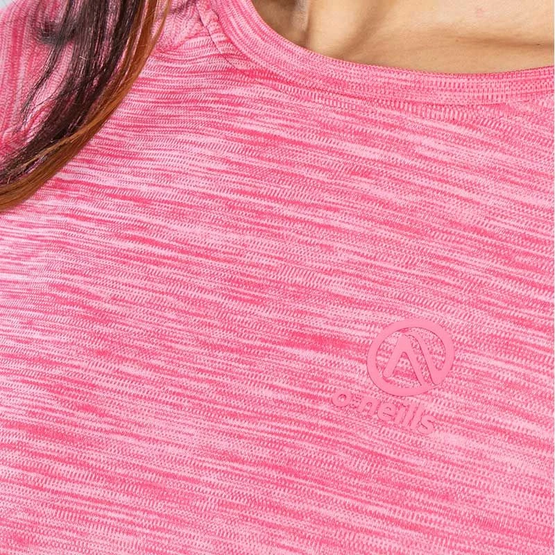 Women's Madison Long Sleeve T-Shirt Pink 3 Women's Madison Long Sleeve T-Shirt Pink - Image 3