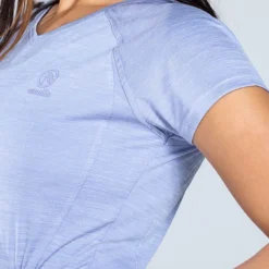 Women's Madison V-Neck T-Shirt Blue -Sportswear Shop am3a0087 1