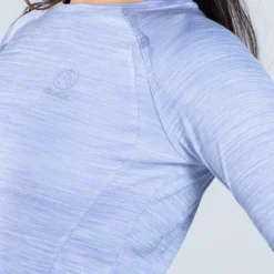 Women's Madison Long Sleeve T-Shirt Blue -Sportswear Shop am3a0096