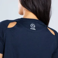 Women's Madison Cotton T-Shirt Marine -Sportswear Shop am3a0135