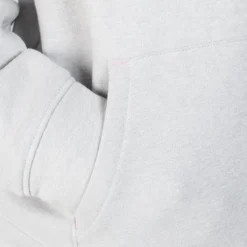 Kids' Emily Fleece Pullover Hoodie Grey / Pink -Sportswear Shop am3a0196