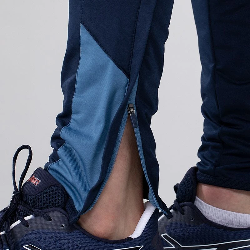 Men's Zack Brushed Skinny Tracksuit Bottoms Marine / Blue / Silver 8 Men's Zack Brushed Skinny Tracksuit Bottoms Marine / Blue / Silver - Image 8