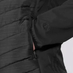 Men's Peru Lightweight Padded Jacket Black -Sportswear Shop am3a0349