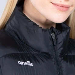 Women's Bernie Padded Jacket Black -Sportswear Shop am3a0774