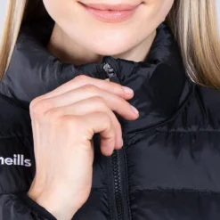 Women's Bernie Padded Jacket Black -Sportswear Shop am3a0775