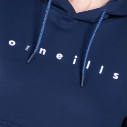 Women's Carrie Fleece Pullover Hoodie Marine / Blue / White -Sportswear Shop am3a0843