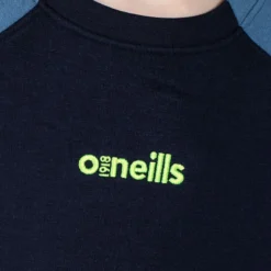 Kids’ Darragh Crew Neck Fleece Sweatshirt Marine / Blue / Green -Sportswear Shop am3a1475