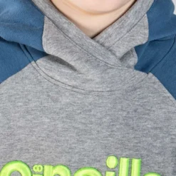 Kids' Daragh Fleece Pullover Hoodie Grey / Blue / Marine 9 Kids' Daragh Fleece Pullover Hoodie Grey / Blue / Marine -Sportswear Shop am3a1484