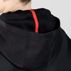 Kids' Cody Hybrid Pullover Hoodie Black / Red / Grey -Sportswear Shop am3a1538