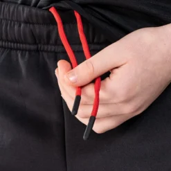 Kids' Cody Hybrid Skinny Tracksuit Bottoms Black / Red / Grey -Sportswear Shop am3a1546