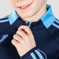 Kids' Ohio Hybrid Half Zip Top Marine / Sky -Sportswear Shop am3a1564