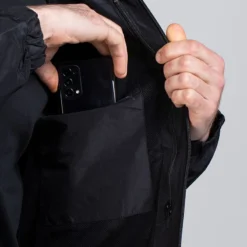 Men's Dalton Rain Jacket Black -Sportswear Shop am3a1634