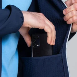 Men's Idaho Soft Shell Full Zip Jacket Marine -Sportswear Shop am3a1672