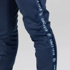 Kids' Defender Hybrid Skinny Tracksuit Bottoms Marine / Green -Sportswear Shop am3a3825